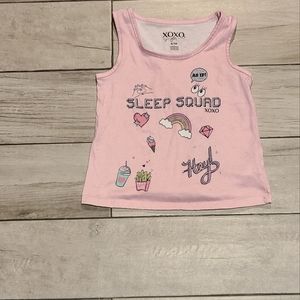 🐬 XOXO Girl Sleep Squad Pajama tank🎠 💧 💕 ✨️ 🏵🪅💫🧋☃️🦋🐯🐠🍬🍿🍕